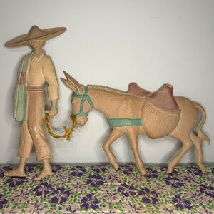 Vintage Metal Southwestern Art